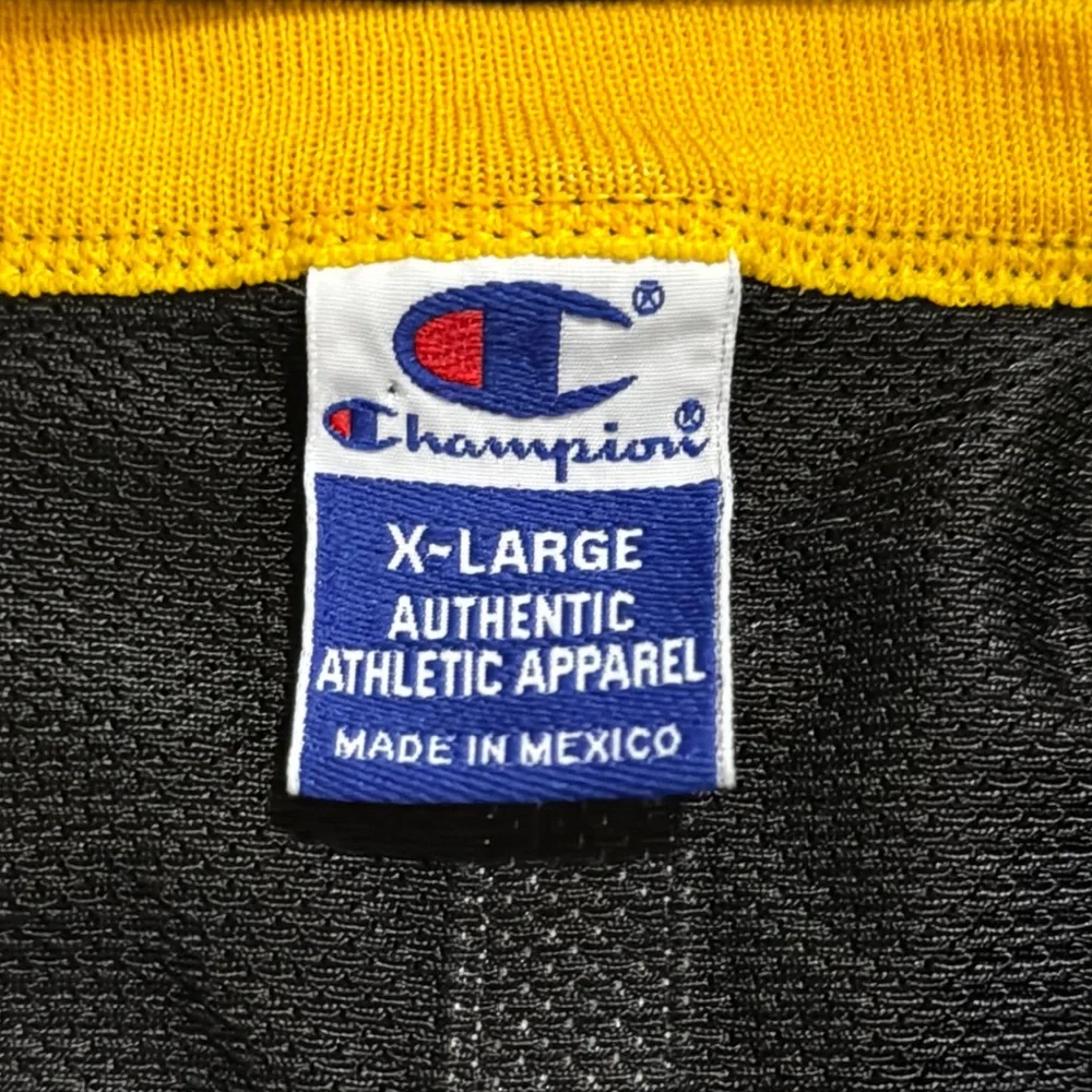 Vintage Kobe Bryant 8 Los Angeles Lakers NBA Jersey Champion Black Yellow-XL - Picture 7 of 11